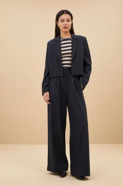 By bar jody stripe blazer | dark navy^ Jacken