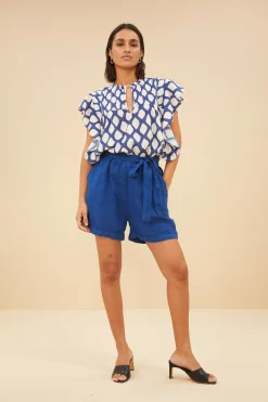 By bar june linen shorts |^ Overalls & Shorts