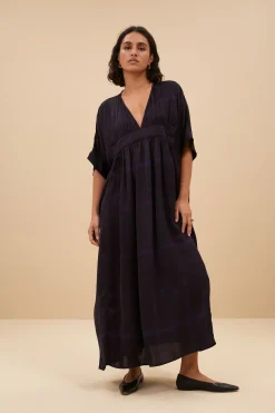 By bar kaftan square dress | square print^ Kleider