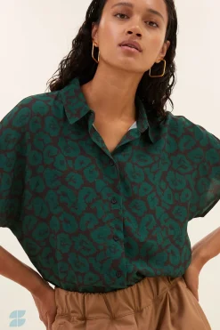 By bar karly spotted blouse | spotted print^ Blusen