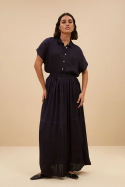 By bar karly square blouse | square print^ Blusen
