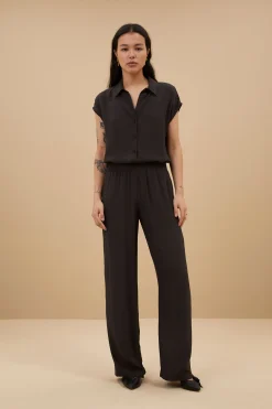 By bar kiek viscose top | cafe noir^ Blusen