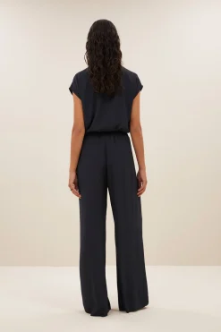 By bar kiek viscose top | graphite^ Blusen