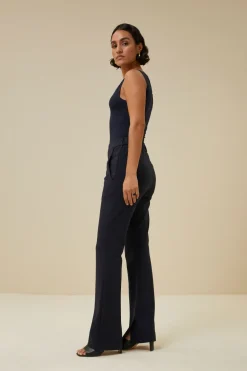 By bar lace singlet | dark navy^ Tops & Shirts