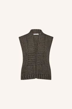 By bar levi gilet | cafe noir^ Gilets & Spencers|Strickjacken