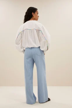 By bar linn blouse | off white^ Blusen