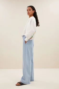 By bar linn blouse | off white^ Blusen