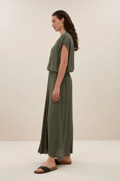By bar lode viscose blouse | mulled basil^ Blusen
