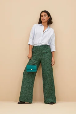By bar loua leather bag | peacock green^ Taschen
