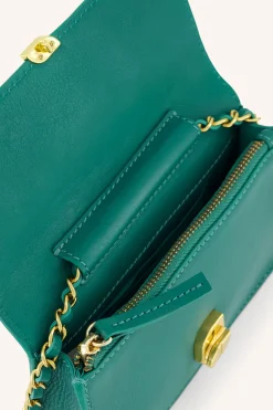 By bar loua leather bag | peacock green^ Taschen