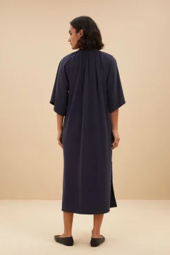 By bar louisa slub dress |^ Kleider