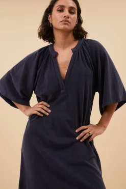 By bar louisa slub dress |^ Kleider
