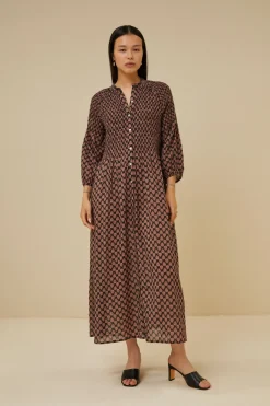 By bar loulou leaf dress | leaf print^ Kleider