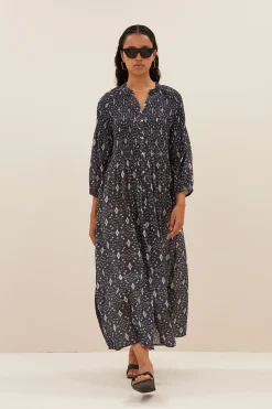 By bar loulou midnight ikat dress | midnight ikat^ Kleider