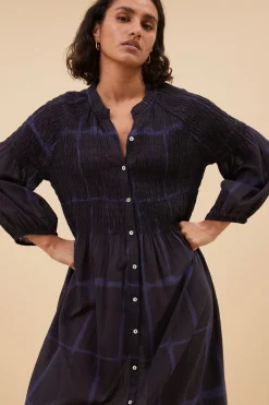 By bar loulou square dress | square print^ Kleider