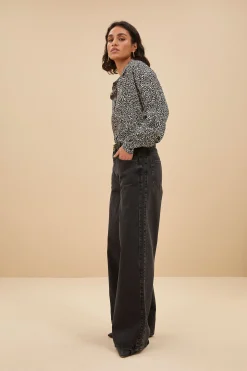 By bar lykke calm flower blouse | calm flower print^ Blusen