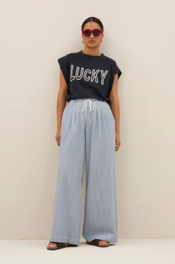 By bar mason open lucky top | midnight^ Tops & Shirts