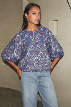 By bar mauri blouse | pavo jacquard print^ Blusen