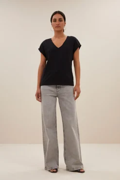 By bar momi logo top | jet black^ Tops & Shirts