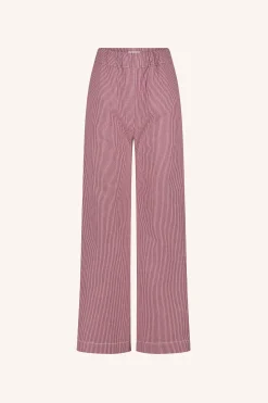 By bar neal stripe pants | cherry milky stripe^ Hosen