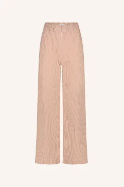 By bar neal stripe pants | pink milky stripe^ Hosen