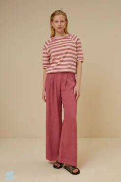 By bar neva big v stripe top |^ Tops & Shirts