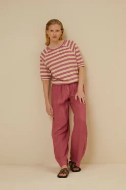 By bar neva big v stripe top |^ Tops & Shirts