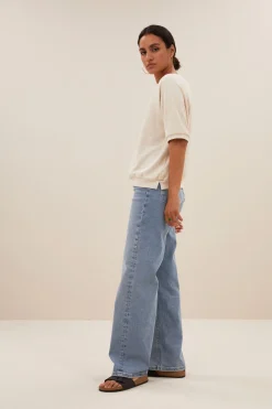By bar neva slub top |^ Tops & Shirts