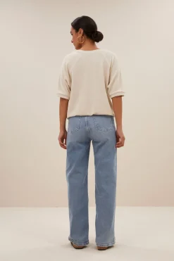 By bar neva slub top |^ Tops & Shirts