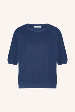 By bar neva slub top | estate blue^ Tops & Shirts
