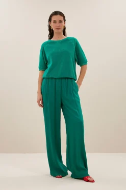 By bar neva slub top | green lake^ Tops & Shirts