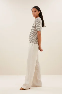 By bar neva small stripe top | black small stripe^ Tops & Shirts