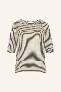 By bar neva small stripe top | black small stripe^ Tops & Shirts