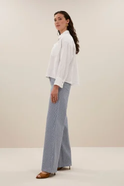 By bar nima linen blouse | bright white^ Blusen
