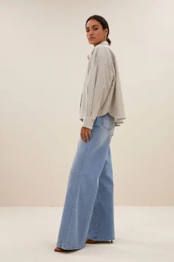 By bar nima lurex stripe blouse |^ Blusen