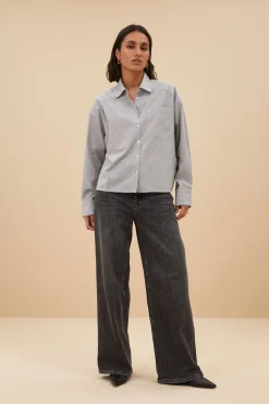 By bar nima pin stripe blouse |^ Blusen