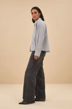 By bar nima pin stripe blouse |^ Blusen