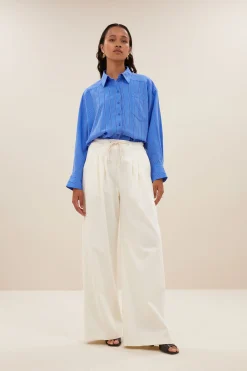 By bar nima stripe blouse | vivid blue stripe^ Blusen