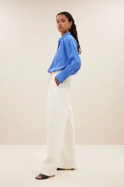 By bar nima stripe blouse | vivid blue stripe^ Blusen
