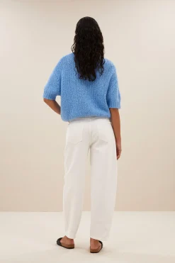 By bar nino pullover | sky blue^ Strick