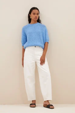 By bar nino pullover | sky blue^ Strick