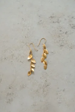 By bar PD leaves string |^ Ohrringe|Schmuck