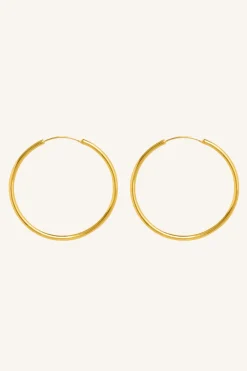 By bar pd round earring L |^ Ohrringe|Schmuck