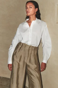 By bar penny poplin blouse |^ Blusen
