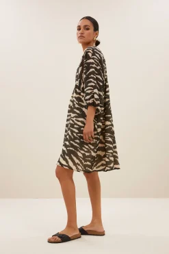 By bar philou zebra dress | black zebra print^ Kleider