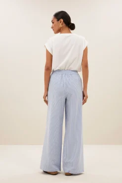 By bar randy stripe pants | blue seer stripe^ Hosen