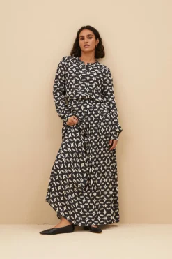 By bar ribbe brisk blouse | brisk print^ Blusen