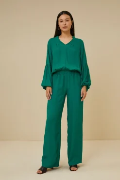 By bar robyn satin stripe pant |^ Hosen
