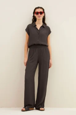 By bar robyn viscose pants | cafe noir^ Hosen