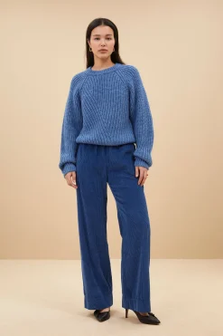 By bar ro pullover | steel blue^ Strick